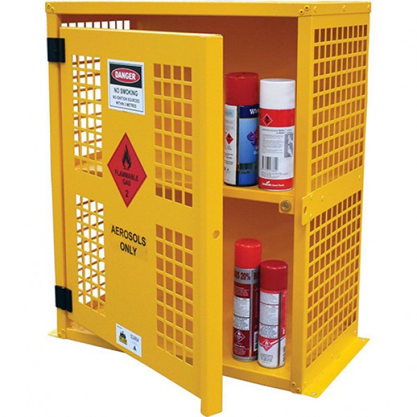 Spill Crew SCAR64 - Aerosol Safety Storage Cage - 80 Can